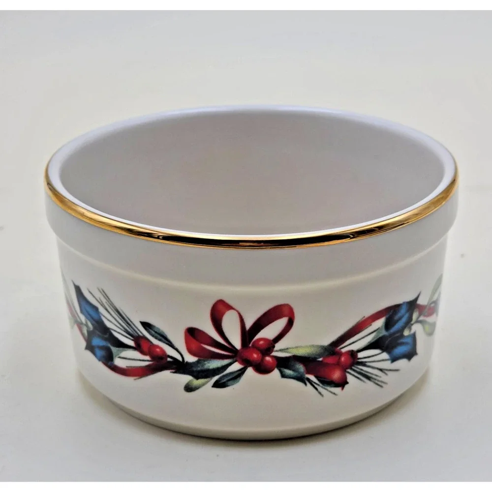 Lenox Winter Greetings Cardinal Dip Bowl 4.5